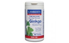 Lamberts Ginkgo 6000mg Extra High Strength 180 tablets