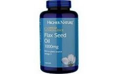 Higher Nature Omega Excellence Flax Seed Oil 180 capsules