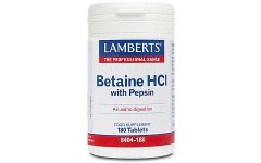 Lamberts Betaine HCl 324mg /Pepsin 5mg