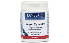 Lamberts Ginger Capsules 60 capsules