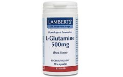 Lamberts L Glutamine 500mg