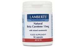 Lamberts Natural Beta Carotene 90 capsules