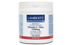 Lamberts Vitamin C Time and Bioflavanoids 1500mg 120 tablets