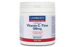 Lamberts Vitamin C Time Released with Bioflavonoids 500mg 250 tablets