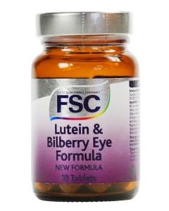 FSC Lutein & Bilberry Eye Formula 30 tablets