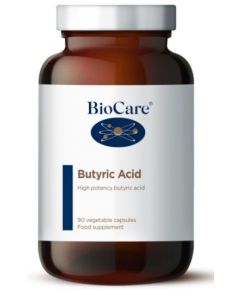 BioCare Butyric Acid Complex Calcium & Magnesium 90 Capsules