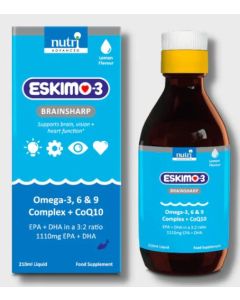 Nutri Advanced Eskimo 3 Brainsharp Fish Oil 210ml