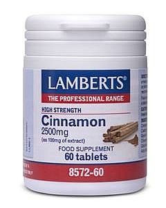 Lamberts Cinnamon 2500mg 60 tablets