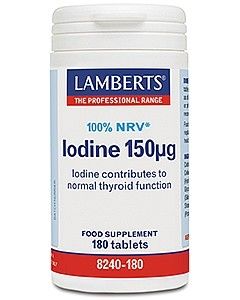 Lamberts Iodine 150mcg 180 tablets