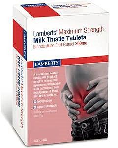 Lamberts Maximum Strength Milk Thistle 300mg